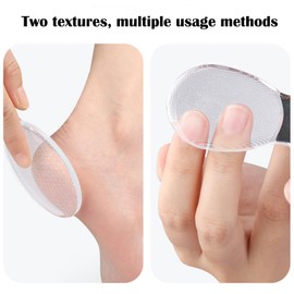 Nano Foot File, Foot Scrubber Callus Remover, Foot Care Pedicure Tool, Foot File with Nano-Level Grinding Points, Portable Foot Scrubber for Dead Skin Removal, Cracking, Wet and Dry Feet