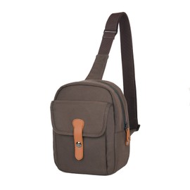 Besnfoto Bolsa para cámara DSLR pequeña mochila para fotógrafo, impermeable, bolsa de hombro compacta para calle, Café, Pequeño, Bolso bandolera bandolera