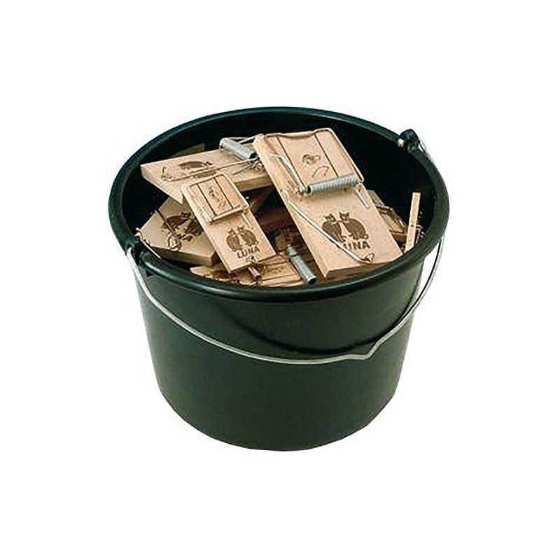 DEUFA Mousetraps Pack of 100 in a Bucket