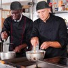 4 Pack Tie Back Chef Hat with Breathable Side Mesh