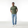 Gildan Adult Ultra Cotton T-Shirt, Style G2000, Multipack, Military Green
