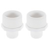 sourcing map 2 Pcs Garden Hose Adapter, Male 1.25" NPT