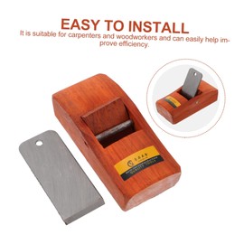 jojofuny 2pcs Woodworking Hand Planer Hand Tool for Wood Processing and Ergonomic Design for Trimming and Finishing Wood
