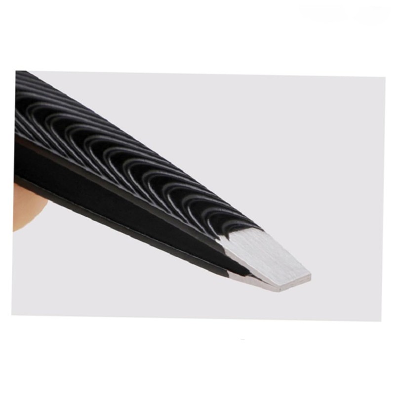 Minkissy 15pcs Stainless Steel Eyebrow Tweezers Set Portable Eyebrow Makeup