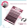 AIWEITA Individual Lashes 120PCS Cluster Lashes Fluffy Wispy False Eyelashes