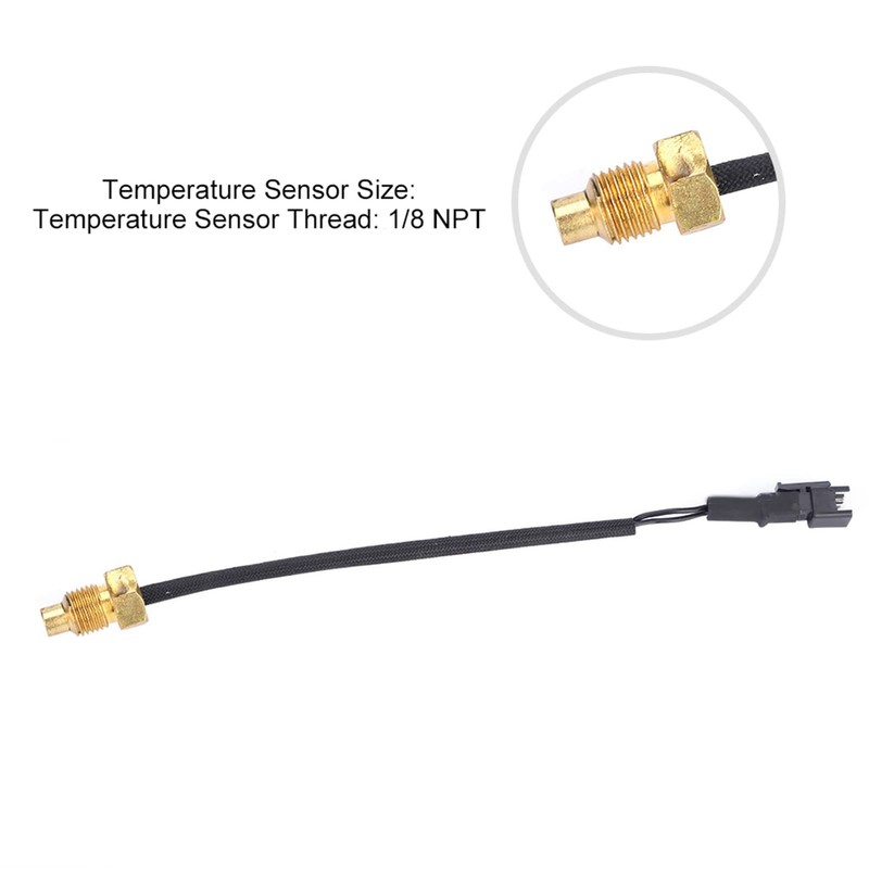 Naroote Termometro Digitale Indicatore Temperatura Acqua Moto Adatto per Adatto