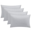 Tifschlaf Pillow Cases 4 Pack - Light Grey Pillowcases Pack