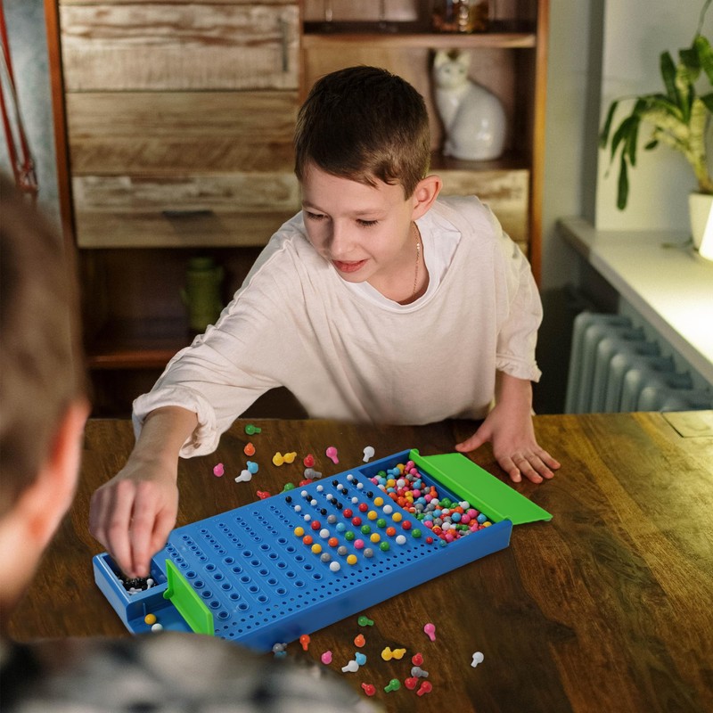 KUNEN Mastermind Classical Code Cracking Game,Fun Intelligent 3D Board Family