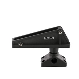 Scotty 620767 #276 Anchor Lock w/ #241 Side Deck Mount, BLACK, Small