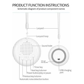 Ayuda Dormir Sonido Máquina Ruido Blanco