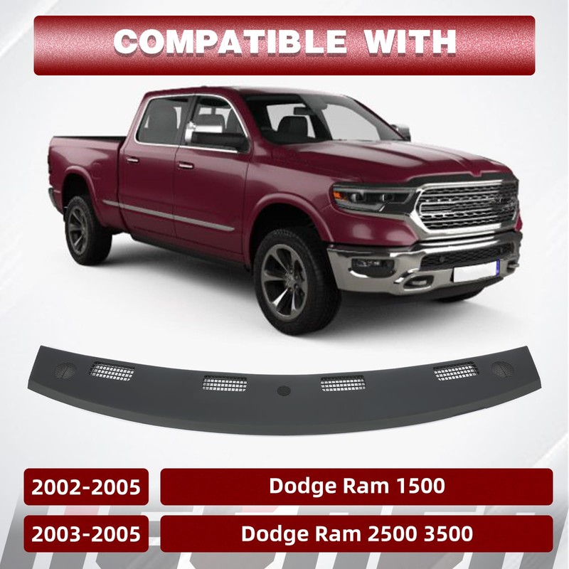 HECASA Upper Dashboard Panel Compatible with 2002-2005 Dodge Ram 1500