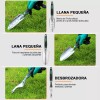 AZYAADIXX Juego De Herramientas De Jardín Kit Manual Jardinería 11pzs