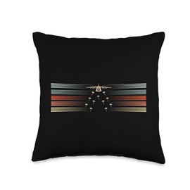 Airborne Infantry Division Paratrooper Jump Airborne Vintage Throw Pillow, 16x16, Multicolor