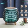 Zen’arôme Tony ätherisches Öldiffusor, Ultraschallaromatherapie Ultraschalldiffusor, USB -elektrische Parfümdiffusor, 2