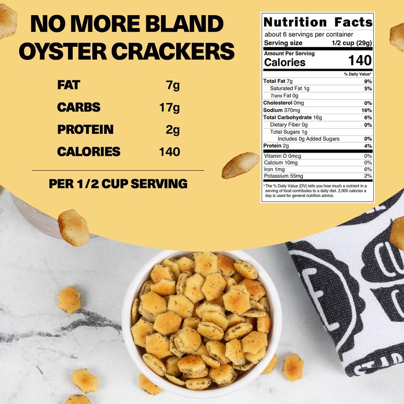 Wicked Minis Soup & Oyster Crackers - Saltine Crackers Salted