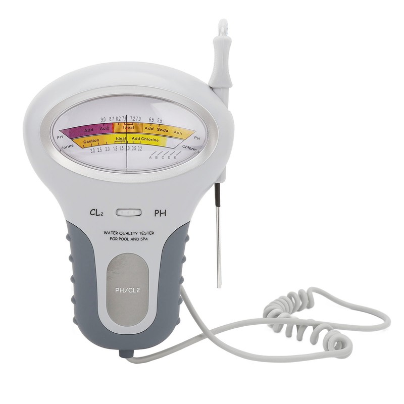 PH CL2 Level Water Quality Tester Professional Portable Chlorine PH