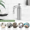 ARKTEK -Stainless Steel Countertop soap dispenser Rust Proof Liquid Hand