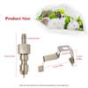 VandanCoop 10pcs 304 Stainless Steel Rabbit Water Nipple Drinker with