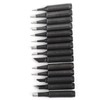 14Pcs Soldering Iron Tips External Heating Copper Welding Head Solder
