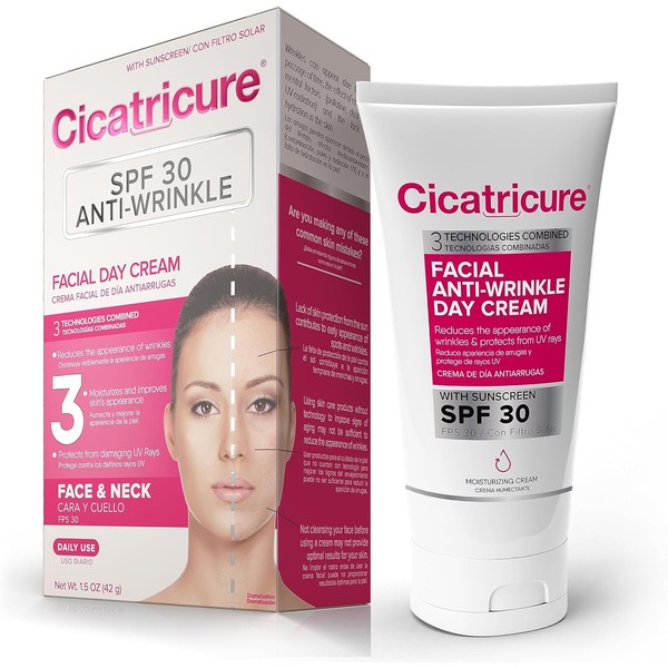 CICATRICURE ADVANCED FACE CREAM SPF | Crema Facial Avanzada con