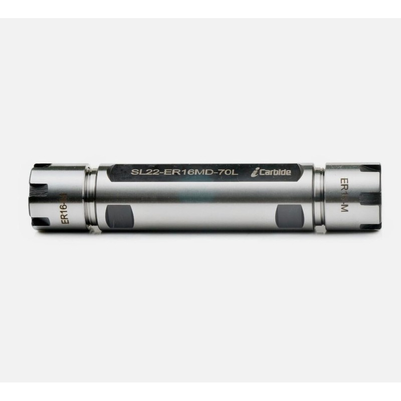 iCarbide Double End 3/4 ER16M 2.75"" Straight shank Collet Chuck