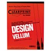 Clearprint Design Vellum Paper, 16lb, White, 8-1/2 x 11, 50