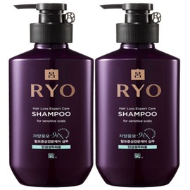 ryo NEW Ryeo Jayang Yunmo 9EX Hair Loss Symptom Care Shampoo 2 Bottles + 1 Free Gift Set (Select Option), 3.9EX Sensitive Skin 400ml x 2 + Ryeo Shampoo 180ml Free Gift (Random), 1 Set / NEW 려 자양윤모 9EX 탈모증상케어 샴푸 2개 + 증정 1개 구성(옵션 택1), 3.9EX민감성400mlx2+려샴푸18