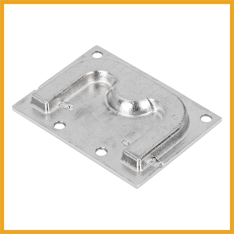 Partuto 76x57mm Boat Floor Locker Hatch Lift Flush Ring Pull