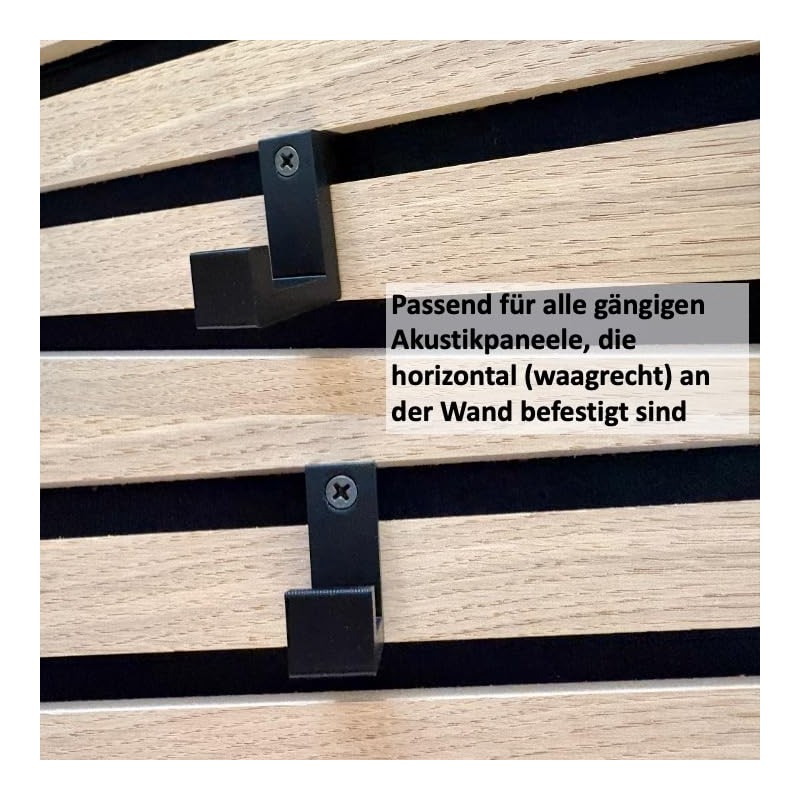 js3dmanufaktur Coat Hook for Acoustic Panels Acoustic Panels Acoustic Panel