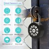 GreatYYT Smart Padlock, Password Lock with APP Control(iOS/Android), Access via