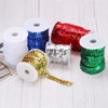 MECCANIXITY 10 Yards 1.2 Inch Elastic Sequins Trim 3 Row