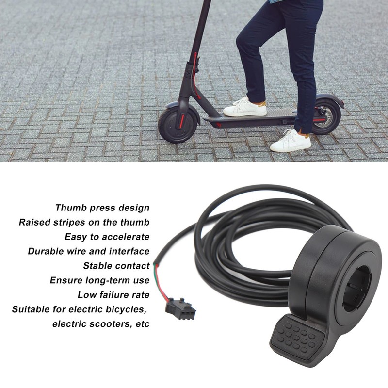 Thumb Shifter ABS Thumb Electric Scooter Speed Controller Light Weight
