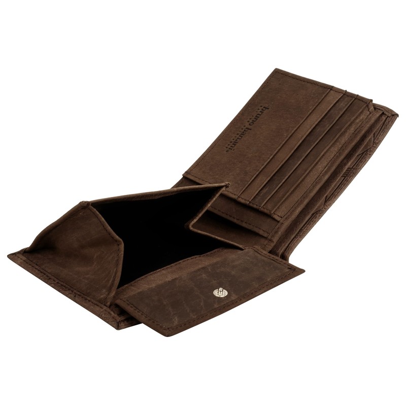 bruno banani Genuine Leather Men's Wallet, 022118, brown