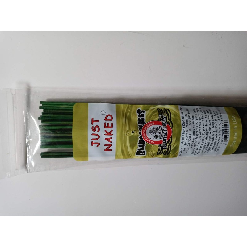 Blunteffects Just Naked 19 Inch Jumbo Incense Sticks - 30
