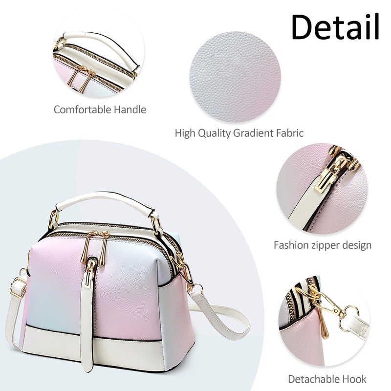 DORRISO Classic Handbags Women Elegant Cross Body Bag with Top