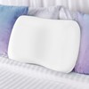 Side Sleeper Bean Shaped Memory Foam Pillow (24" x 16"