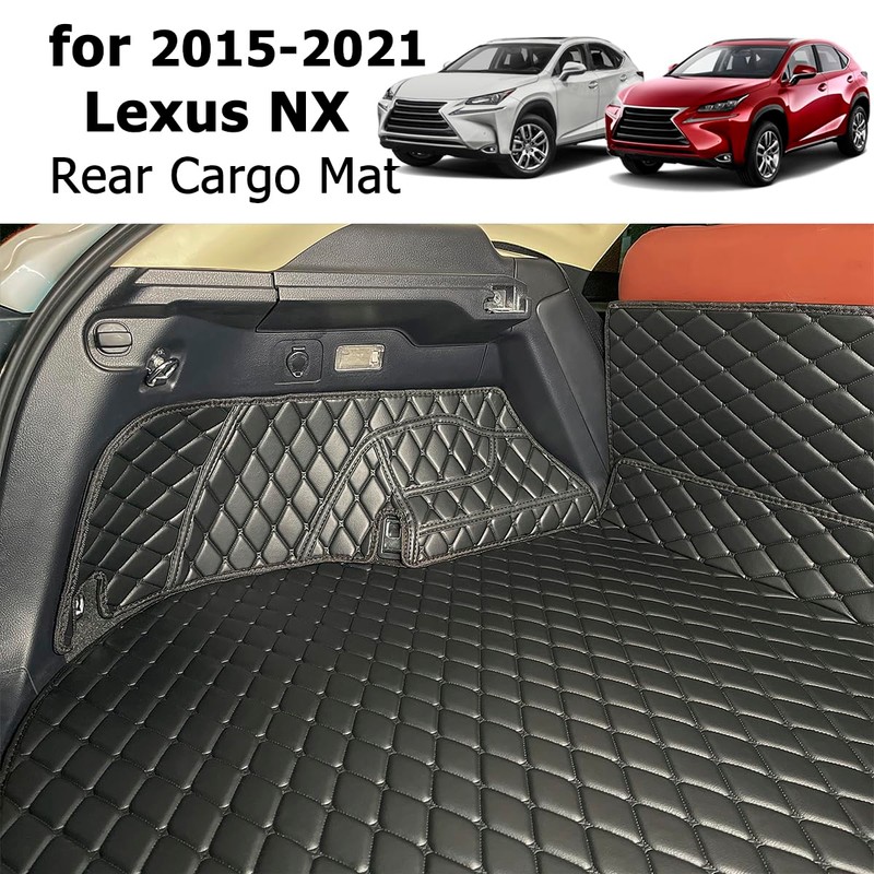7DEEKEI Cargo Mat for 2015-2021 Lexus NX200t NX300 NX300H Trunk