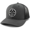 Par-Tee Time Classic Snapback Trucker Hat Charcoal