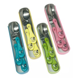 EGTMA Set De Cubiertos De Acero Inoxidable Ideal Para Niños