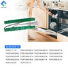 KOLEOLL 5304517587 Dishwasher Switch Assembly Compatible with Frigidaire 4840235 AP6802340