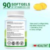I LOVE HEALTH 10000 iu Vitamin D3 & K2, 90