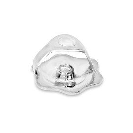 14k White Gold Screw-Back Type Replacement Earring Backs for 0.7mm Posts (1 Pair)