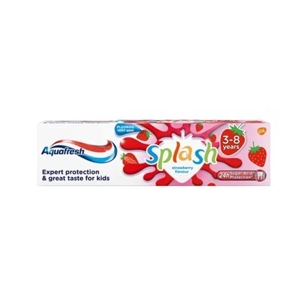 Aquafresh Kids Splash Strawberry Toothpaste 50ml