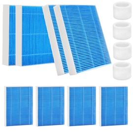 Gazeer 8-Pack Premium Filters for LEVOIT Superior 6000S Smart Evaporative Humidifier + 4-Pack Top Fill Humidifier Replacement Filters for LEVOIT Humidifiers