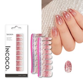 Incoco "Love Potion" Nail Stickers, Self-Applying, Stick-On Nails, Nail Stickers, Foot Nails, Pedicure, Quick-Drying Nails