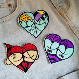 BPA Pack of 3 iron-on patches, iron-on patches, iron-on patches