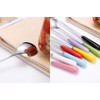 Goeielewe Mixing Spoons Set of 8, Stainless Steel Iced Teaspoons