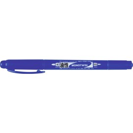 Tombow OS-TME15 MONO Twin Marker with Two Tips Blue