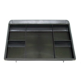 Wedo 1454015X Replacement Coin Tray with 5 Compartments 28.9 x 22.5 x 3 cm