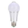 E27 7W Human Body Induction Bulb Light LED Motion Sensor